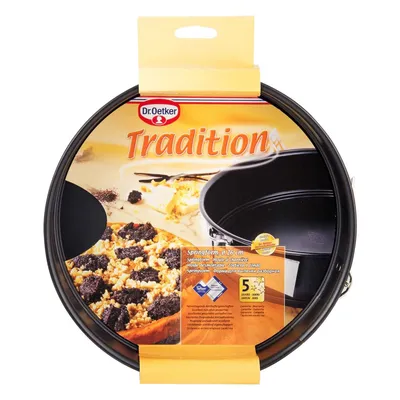 Dr. Oetker Kalup za tortu Tradition, 26 cm, Crni