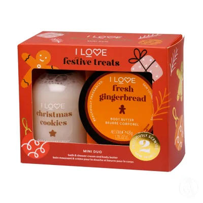 I Love Set za negu kože tela, Festive Treats