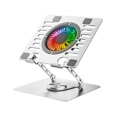 Addison Postolje za laptop AD-RC35, 360° RGB Fan Adjustable