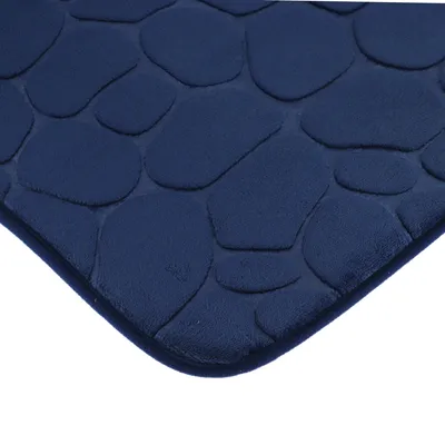 Tendance Kupaonski tepih Pebble, 50x80 cm, Plavi