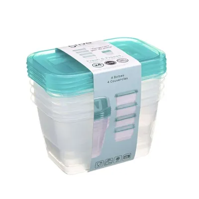 Five Posuda za hranu, 0.75 l, set 4 kom