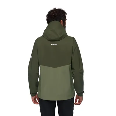Mammut Muška jakna Alto Guide HS Hooded, Maslina