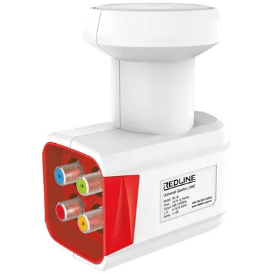 Redline Adapter LNB quattro WL-Q QUATTRO, DVB-S2 HD - UHD