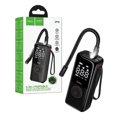 Hoco  Kompresor ZP18 , 3 Bar, 4000 mAh