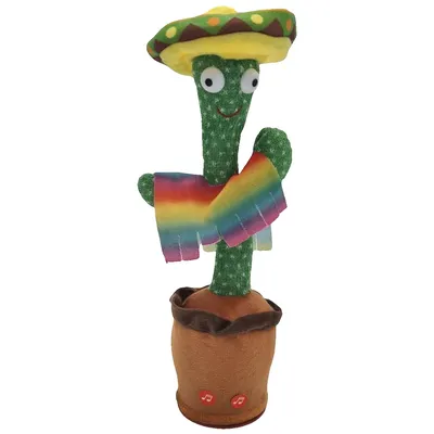 Extralink Igračka kaktus sa sombrerom Dancing Cactus