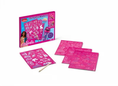 Maped Creativ Kreativni set Schratching stikeri Barbie