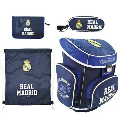 Licence Set Ruksak za školu ABC Real Madrid, Teget