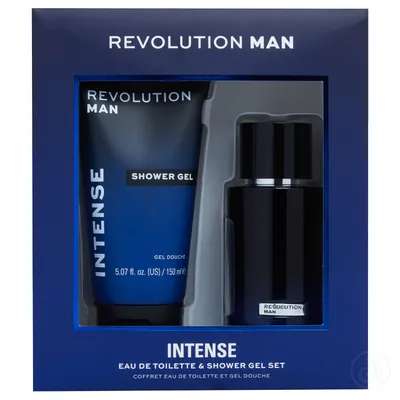 REVOLUTION Intense Set Muška Toaletna Voda i Gel za Tuširanje