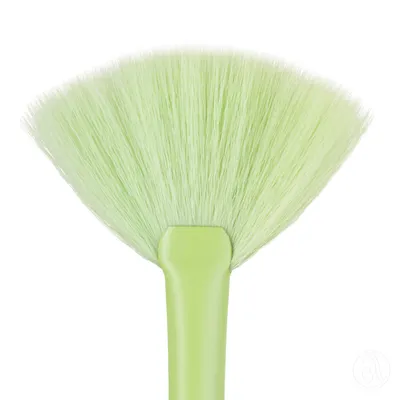 BLUSH Lepezasta četkica za hajlajter zelena BLSH464