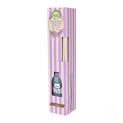 RONNEY Mirisni osvježivač sa štapićima LIDER Green World Amber 40ml