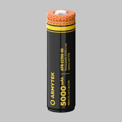 Armytek Baterija 21700 Li-Ion 5000mAh, Protected