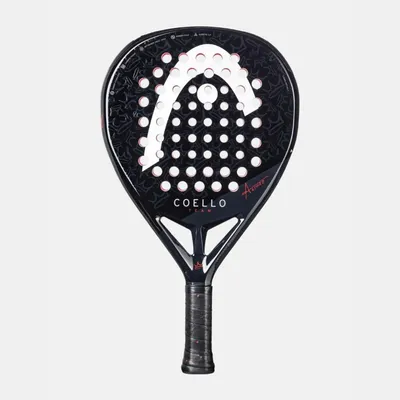 Head Reket za padel Coello Team 2025, Crno-crveni