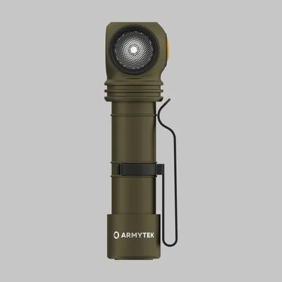 Armytek Lampa Wizard v4 C2 Pro USB + 3500 mAh / XHP50.2, Maslinasta