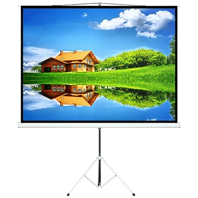 MACLEAN Platno za projektor sa stalkom MC-536, 145x110cm