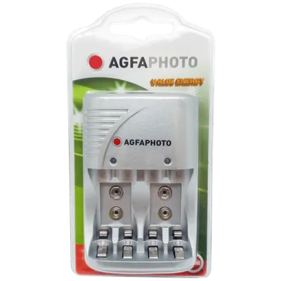 AGFA Univerzalni punjač za baterije Photo Accu Charger Value Energy, AA, AAA, 9V
