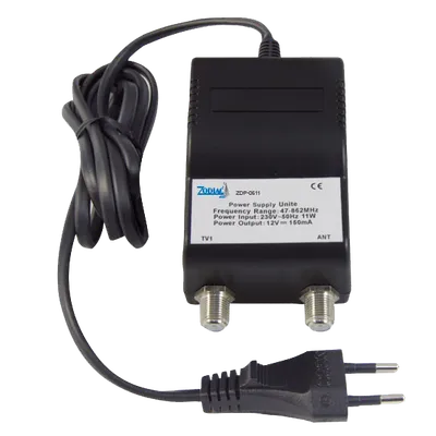 ZODIAC Adapter ZDP-0611, 12V, 100mA, 1 ulaz 1 izlaz