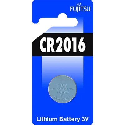 FUJITSU Litijumska baterija CR2016/BP1, 3V, Dugmasta, Blister 1 komad