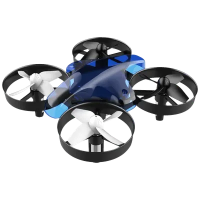 ALLNET Mini dron sa daljinskim upravljačem, 3 brzine, 220mAh, Plavi