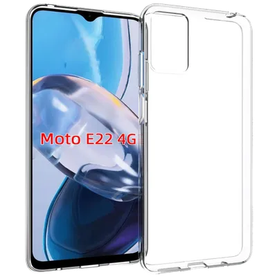 NN-SU Maska za Motorolu Moto E22, Transparentna