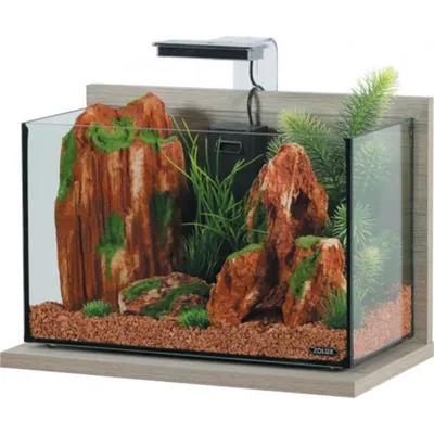 Akvarij Idro, 20 L, Crni