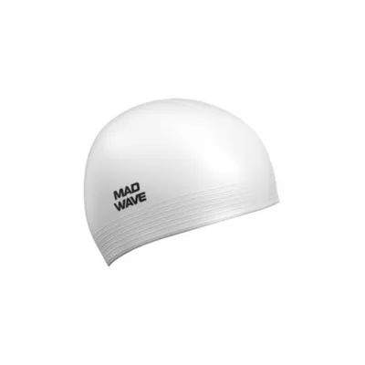 MAD WAVE Kapa za plivanje Solid Soft, Bijela