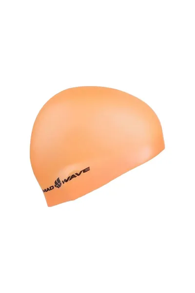 MAD WAVE Kapa za plivanje Silicon Neon, Narandžasta
