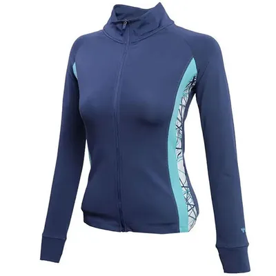 Hummel Ženski duks HMLHESSE zip, Ljubičasto - tirkizni