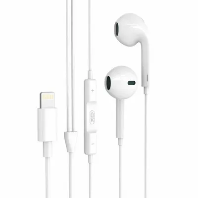 XO Žičane Slušalice EP70 za iPhone, Bijele