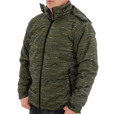 Brugi Muška jakna Padded, Maslinasta