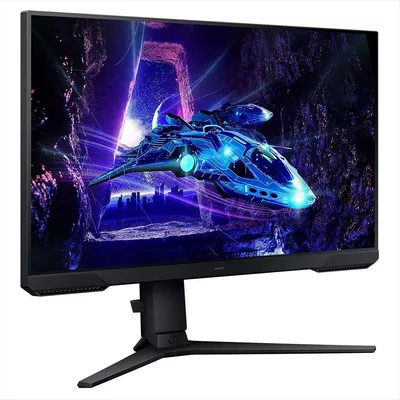 Samsung monitor 24" Odyssey G3 S24Dg300Eu, 180Hz, 1920X1080, Dp, HDMI, Va 16:9, Pivot, Amd Freesync, crni