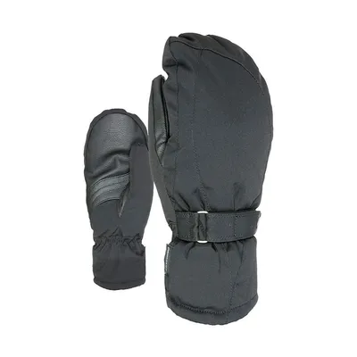 Level Ženske skijaške rukavice Hero W Mitt, Crne