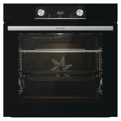 Gorenje Ugradbeni set - rerna + ploča Black Steam, 3.5kW, Crna