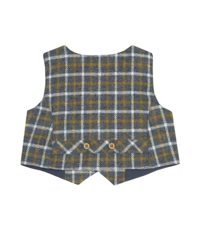 Chicco Prsluk za dječake Gentleman, Sivi