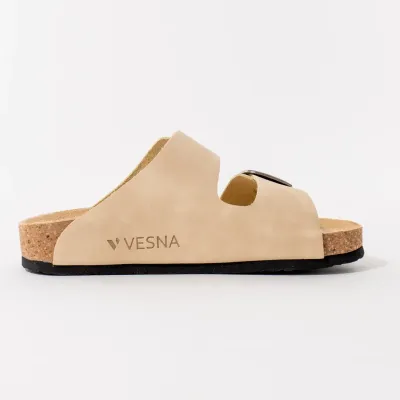 Vesna Ženske papuče Tara, Bež
