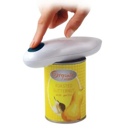 Otvarač za konzerve na baterije, Beli