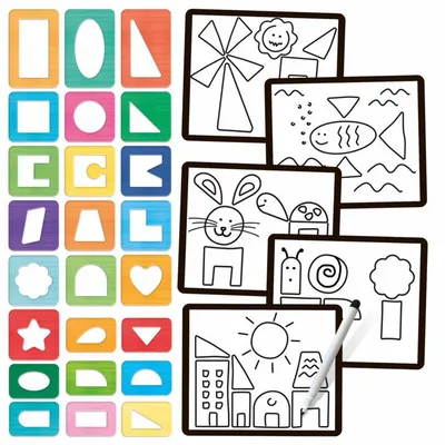 Headu Edukativna igra Montessori ''Šablone"