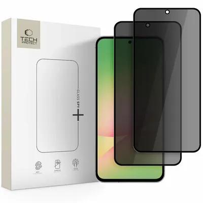 Tech-protect Zaštitno staklo za Galaxy A36 / A56 5G SPY+, Privatno, 2 komada