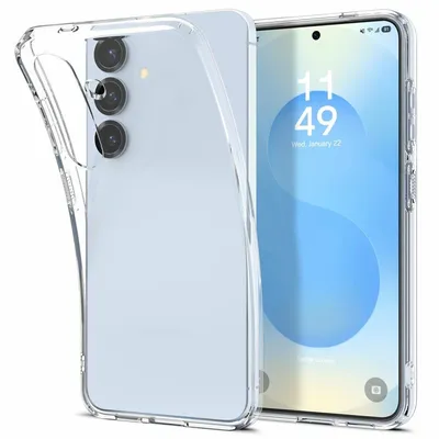 Spigen Maska za mobilni telefon za Galaxy S25 Liquid crystal, Providna
