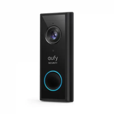 Anker Sigurnosni video zvono za vrata Eufy, 2K, Crno