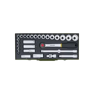 Proxxon Set nasadnih ključeva, 1/2", 29 komada