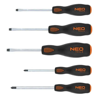 Neo Set udarnih odvijača, 5 komada, 04-240