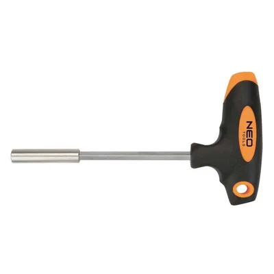 Neo Držač za nastavke tip T, 1/4", 175 mm, 06-075