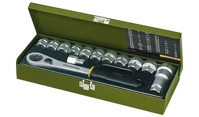 Proxxon Set nasadnih ključeva, 1/2", 14 komada