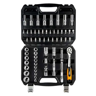 Neo Set nasadnih ključeva 08-663, 1/2", 58 komada