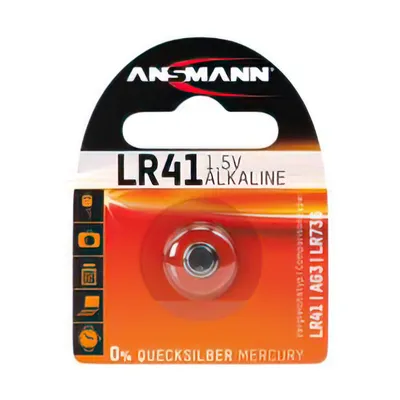 Ansmann baterija LR41 1.5V 1/1 Alk AN 5015332