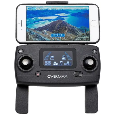 Overmax Dron X-BEE DRONE 9.5 FOLD, 4K kamera, 1820mAh, WiFi, GPS, Crni