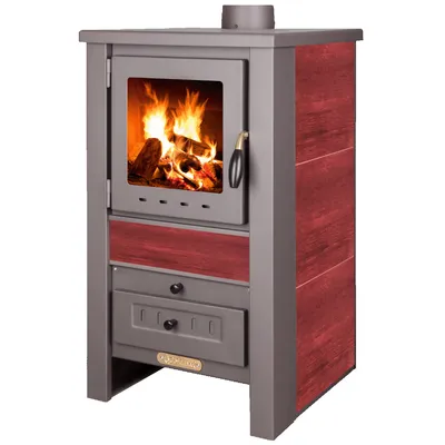 Pro-termo Peć na čvrsto gorivo NOVA G Pro, 7.5kW, Crvena