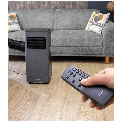 Zilan Mobilna klima uređaj 3u1, 9000 Btu, 1000W, WiFi, Crna