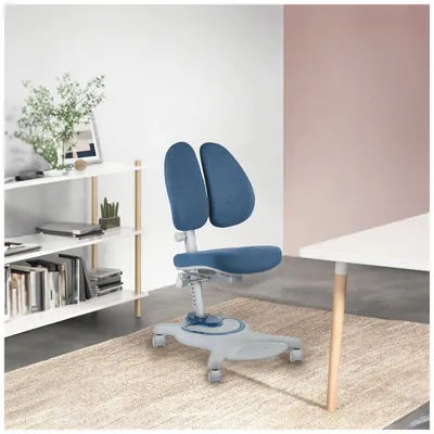 Ergo Office Dječja stolica ER-484N, Ergonomska, Plava