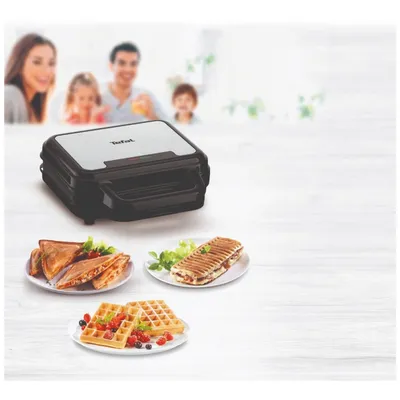 Tefal Grill kontaktni 3u1 UltraCompact SW383D10, 700W, Crni